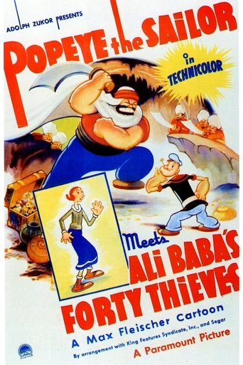 Popeye the Sailor Meets Ali Baba's Forty Thieves Poster of Popeye the Sailor Meets Ali Baba's Forty Thieves