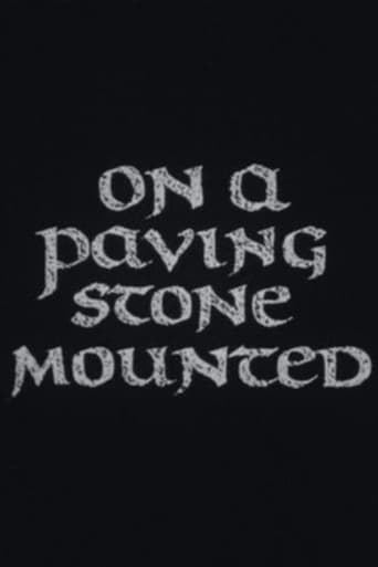 On a Paving Stone Mounted Poster of On a Paving Stone Mounted