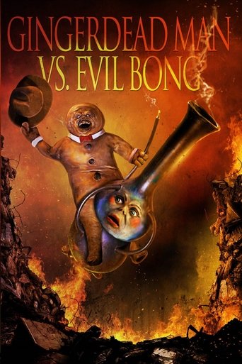 Gingerdead Man vs. Evil Bong Poster of Gingerdead Man vs. Evil Bong
