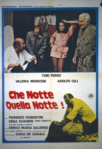 Che notte quella notte! Poster of Che notte quella notte!