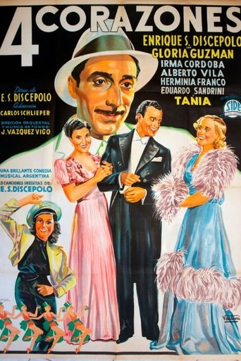 Cuatro corazones Poster of Cuatro corazones