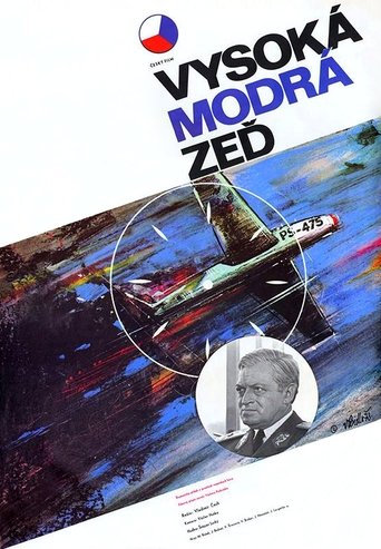 Vysoká modrá zeď Poster of Vysoká modrá zeď