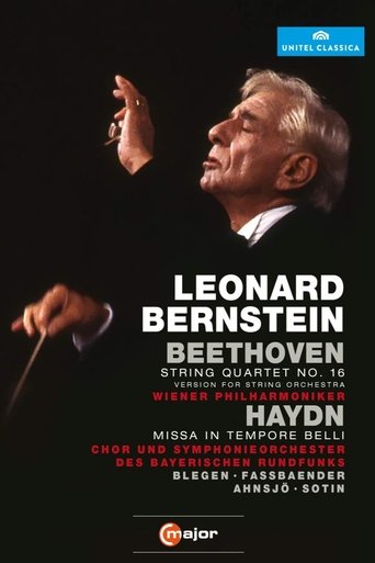 Leonard Bernstein Conducts Beethoven String Quartet No. 16 & Haydn Missa in Tempore Belli Poster of Leonard Bernstein Conducts Beethoven String Quartet No. 16 & Haydn Missa in Tempore Belli