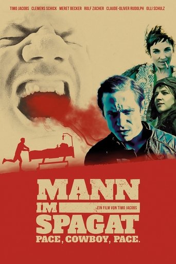 Mann im Spagat Poster of Mann im Spagat