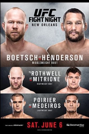 UFC Fight Night 68: Boetsch vs. Henderson Poster of UFC Fight Night 68: Boetsch vs. Henderson