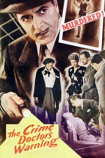The Crime Doctor's Warning Poster of The Crime Doctor's Warning