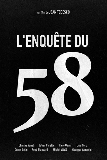 L'Enquête du 58 Poster of L'Enquête du 58