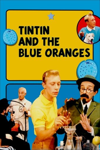 Tintin and the Blue Oranges Poster of Tintin and the Blue Oranges