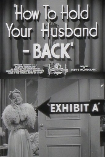 How to Hold Your Husband - BACK Poster of How to Hold Your Husband - BACK