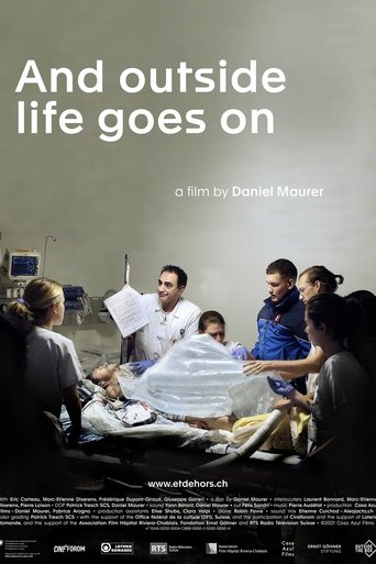 And Outside Life Goes On Poster of And Outside Life Goes On