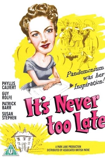 It's Never Too Late Poster of It's Never Too Late
