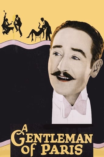 A Gentleman of Paris Poster of A Gentleman of Paris