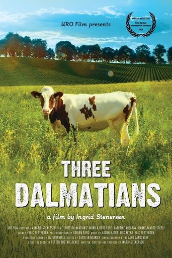 Three Dalmatians Poster of Three Dalmatians