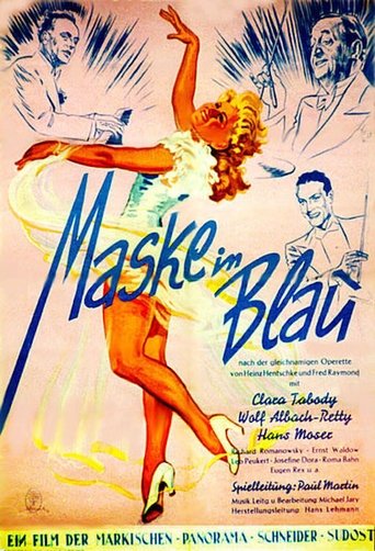 Mask in Blue Poster of Mask in Blue