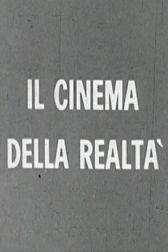 Cinema della realtà Poster of Cinema della realtà