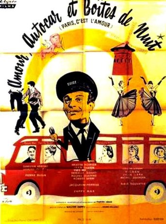 Amour, autocar et boîtes de nuit Poster of Amour, autocar et boîtes de nuit
