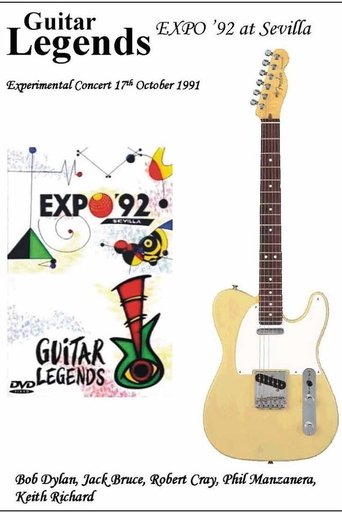 Guitar Legends EXPO '92 at Sevilla - The Experimental Night Poster of Guitar Legends EXPO '92 at Sevilla - The Experimental Night