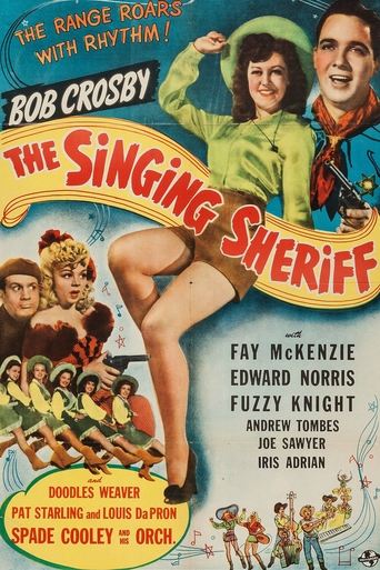 The Singing Sheriff Poster of The Singing Sheriff