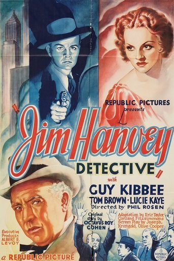 Jim Hanvey, Detective Poster of Jim Hanvey, Detective
