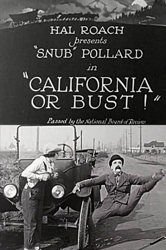 California or Bust Poster of California or Bust