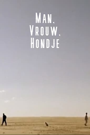 Man, vrouw, hondje Poster of Man, vrouw, hondje