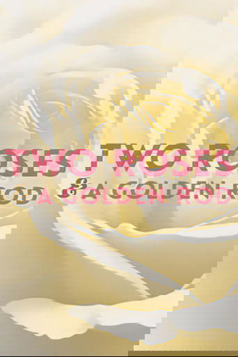 Two Roses and a Golden Rod Poster of Two Roses and a Golden Rod