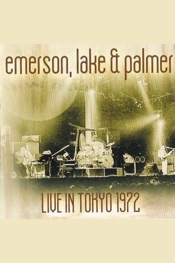 Emerson, Lake & Palmer - Live In Tokyo 1972 Poster of Emerson, Lake & Palmer - Live In Tokyo 1972