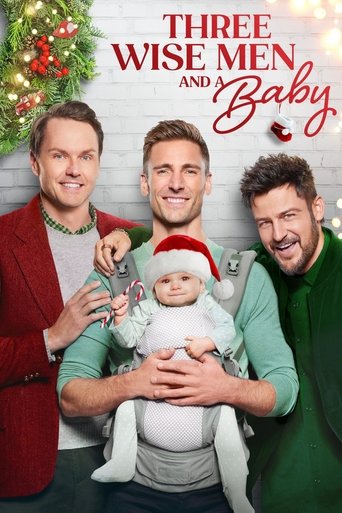 Three Wise Men and a Baby Poster of Three Wise Men and a Baby