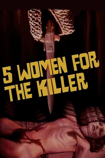 Five Women for the Killer Poster of Five Women for the Killer