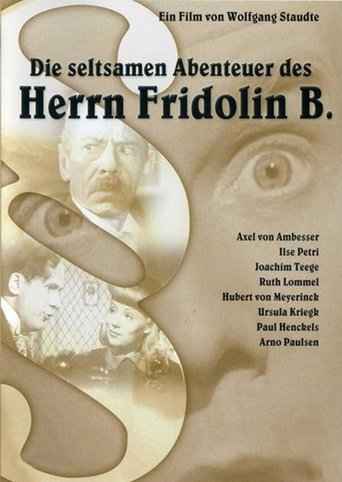 Die seltsamen Abenteuer des Herrn Fridolin B. Poster of Die seltsamen Abenteuer des Herrn Fridolin B.