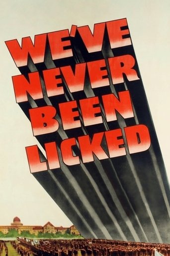 We've Never Been Licked Poster of We've Never Been Licked