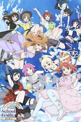 Love Live! Nijigasaki High School Idol Club 3rd Live! School Idol Festival ~Yume no Hajimari~ Poster of Love Live! Nijigasaki High School Idol Club 3rd Live! School Idol Festival ~Yume no Hajimari~