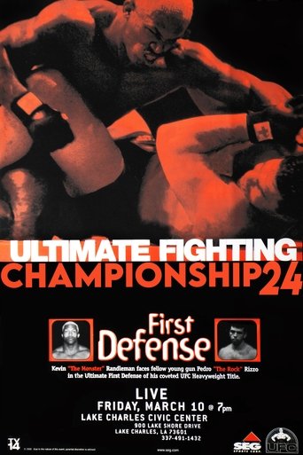 UFC 24: First Defense Poster of UFC 24: First Defense