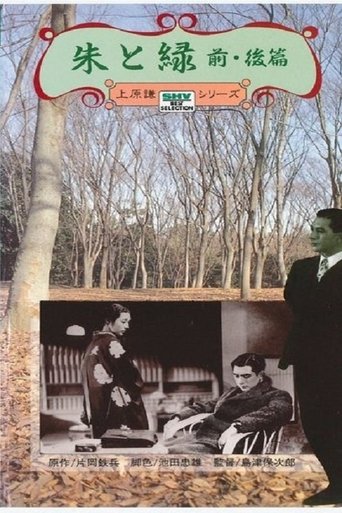 Vermilion and Green Poster of Vermilion and Green