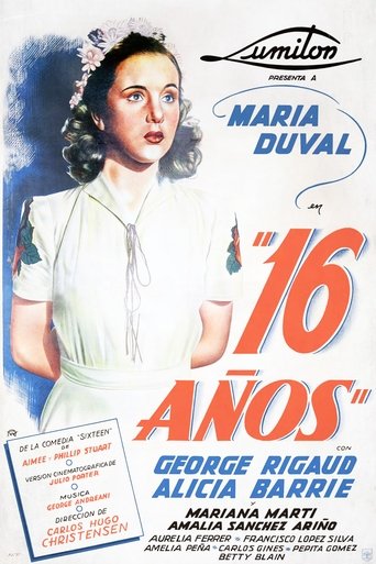 Dieciséis años Poster of Dieciséis años