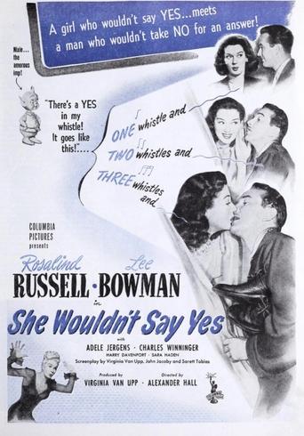 She Wouldn't Say Yes Poster of She Wouldn't Say Yes