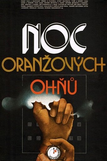 Night of Orange Fires Poster of Night of Orange Fires