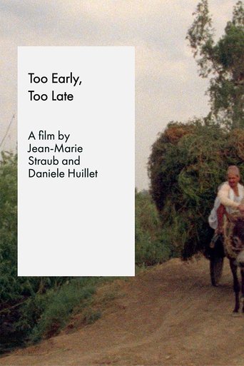 Too Early / Too Late Poster of Too Early / Too Late