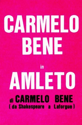 Amleto di Carmelo Bene (da Shakespeare a Laforgue) Poster of Amleto di Carmelo Bene (da Shakespeare a Laforgue)