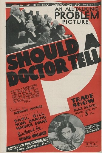 Should a Doctor Tell? Poster of Should a Doctor Tell?