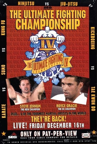 UFC 4: Revenge of the Warriors Poster of UFC 4: Revenge of the Warriors