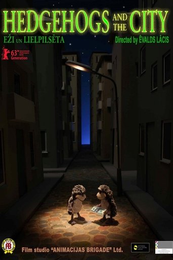 Hedgehogs and The City Poster of Hedgehogs and The City