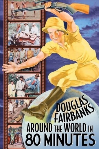 Around the World with Douglas Fairbanks Poster of Around the World with Douglas Fairbanks