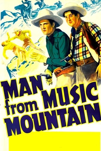 Man from Music Mountain Poster of Man from Music Mountain