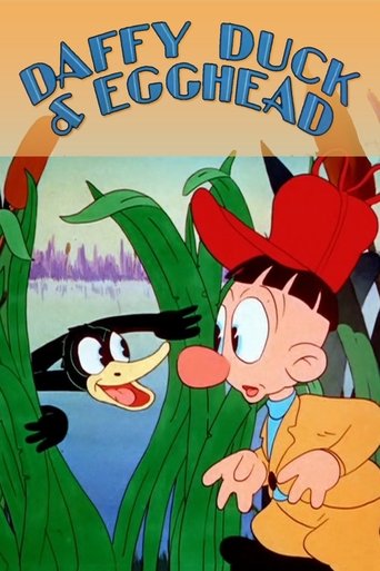 Daffy Duck & Egghead Poster of Daffy Duck & Egghead
