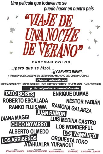 Viaje de una noche de verano Poster of Viaje de una noche de verano