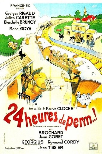 Vingt-quatre heures de perm' Poster of Vingt-quatre heures de perm'