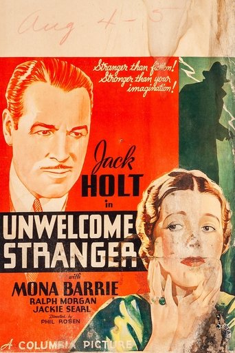 Unwelcome Stranger Poster of Unwelcome Stranger