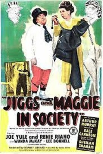 Jiggs and Maggie in Society Poster of Jiggs and Maggie in Society
