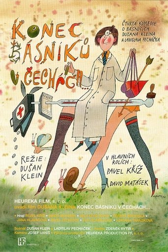 Konec básníků v Čechách... Poster of Konec básníků v Čechách...